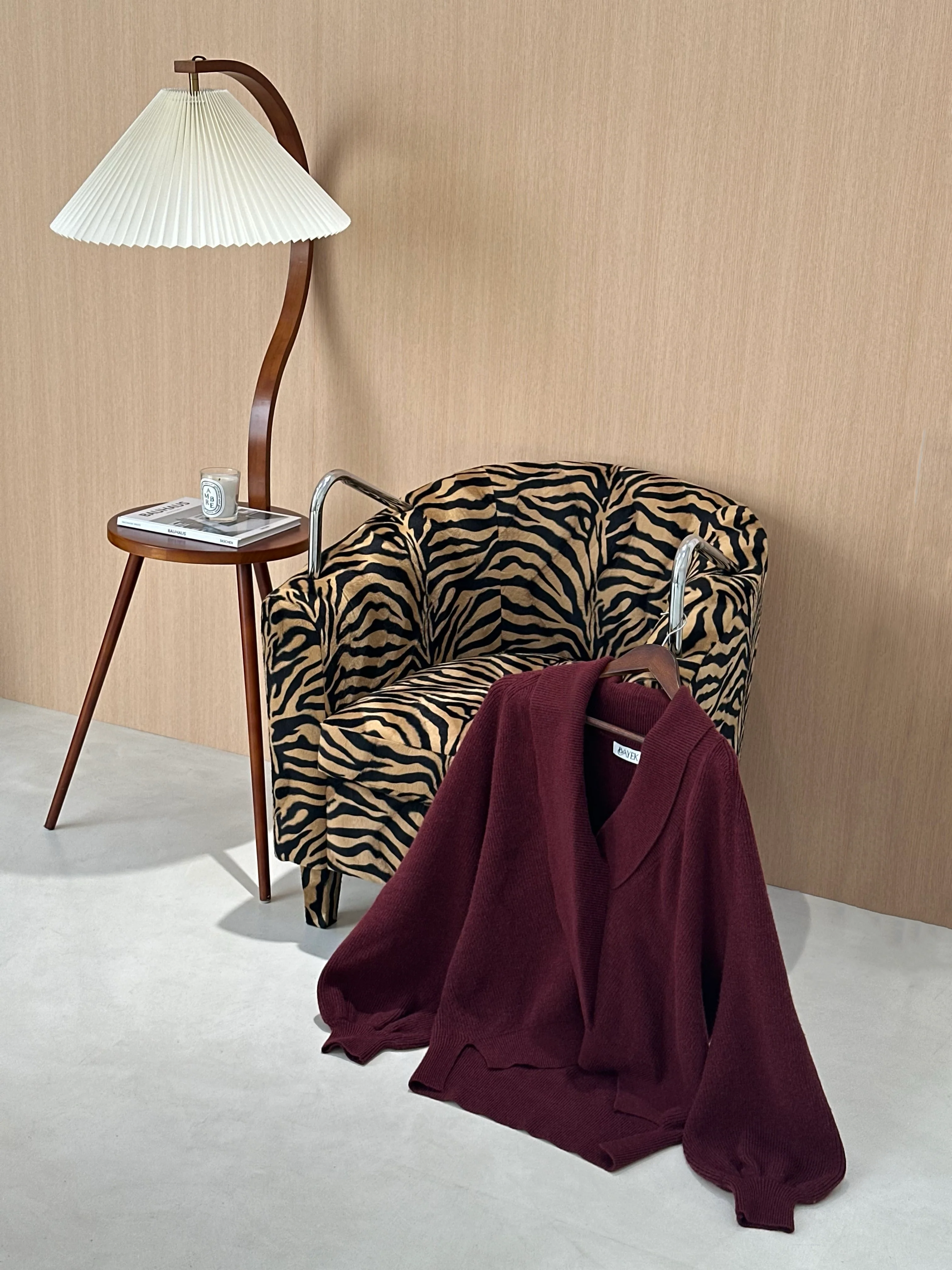 Cardigan — Bordeaux - Image 7