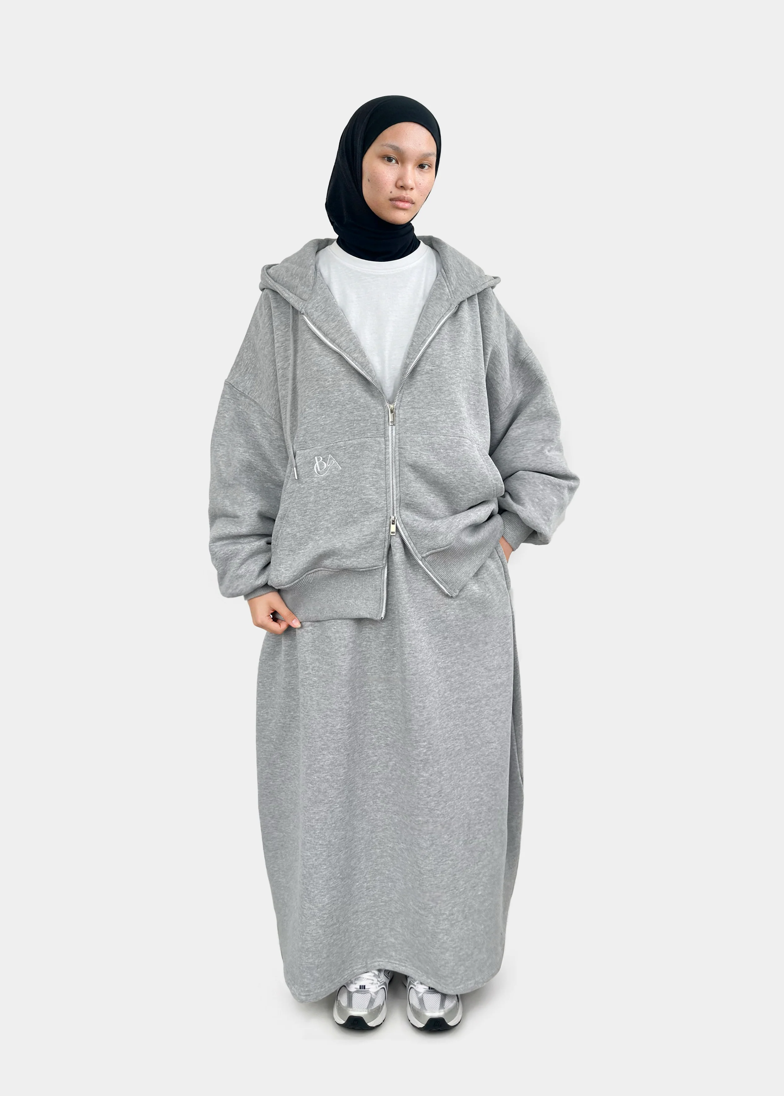 Jupe épaisse dense — Gris - Image 2
