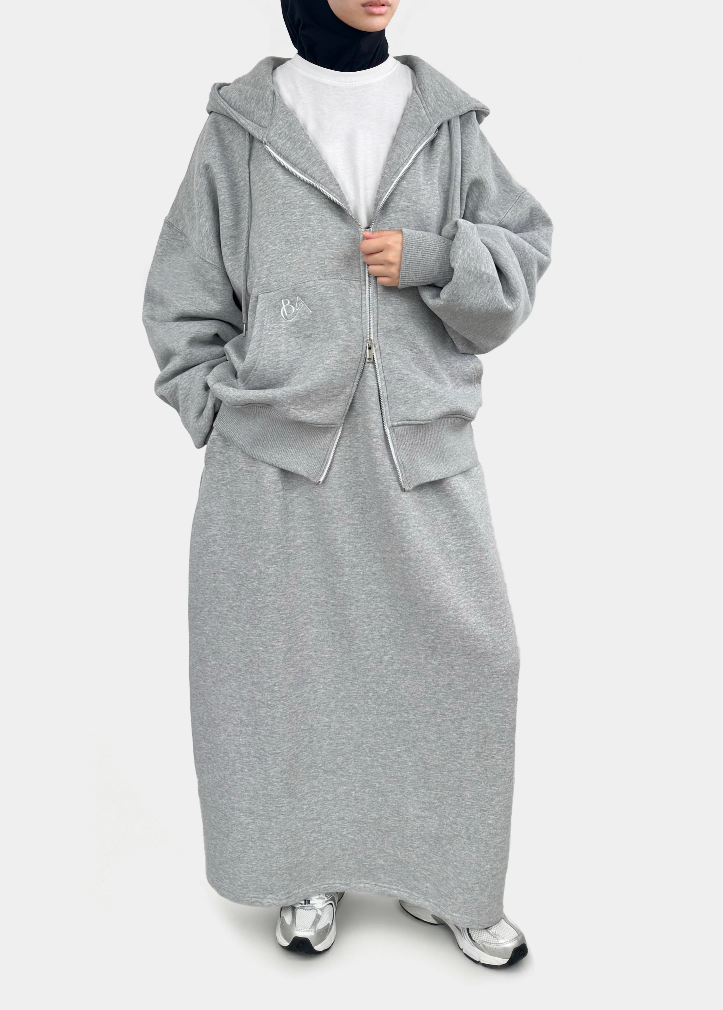 Jupe épaisse dense — Gris - Image 3