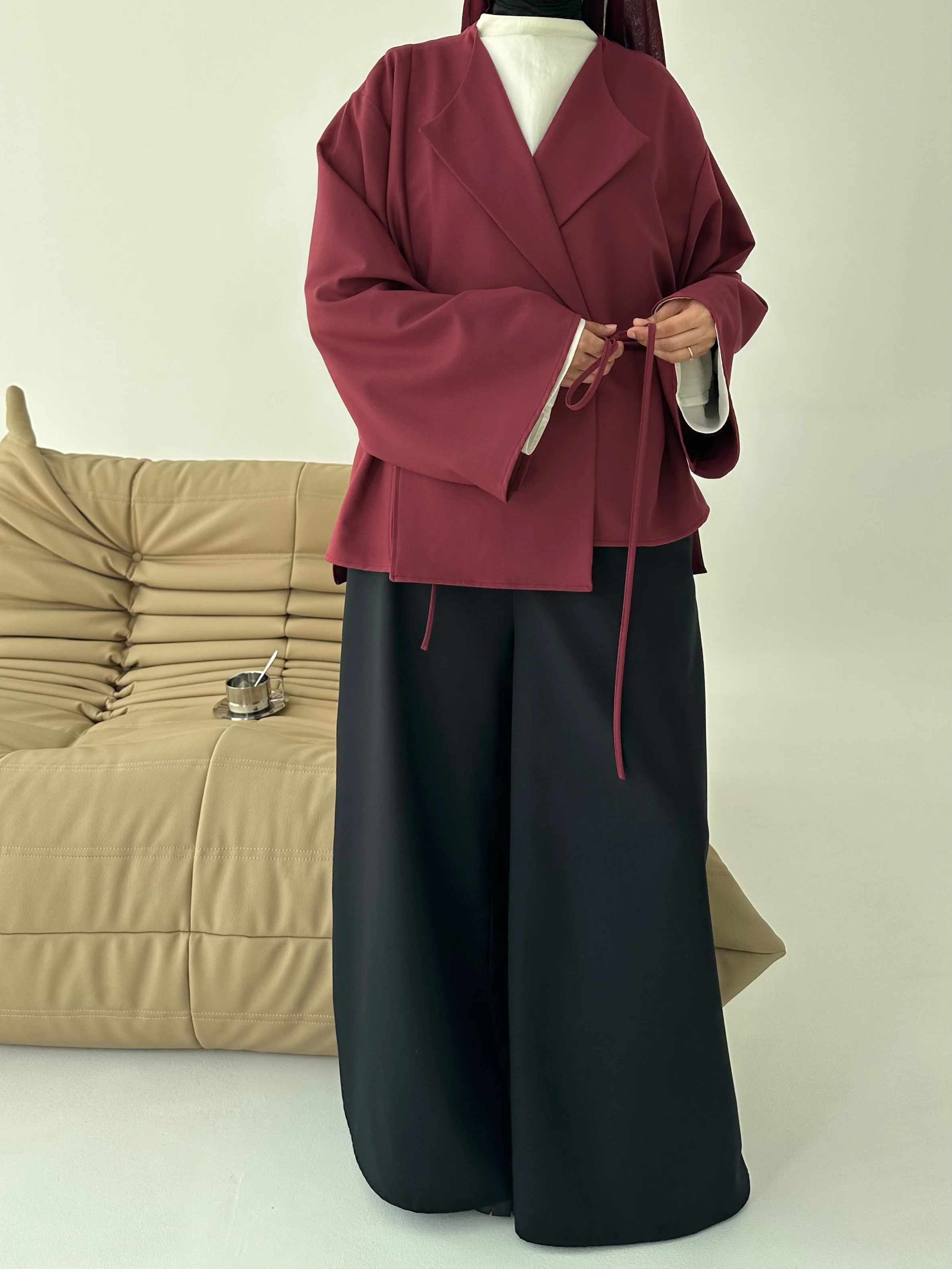 Pantalon ample — Noir - Image 5